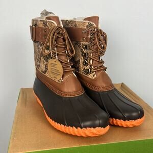 JBU by Jambu Calgary Weather Ready Rubber Boots women’s size 6.5